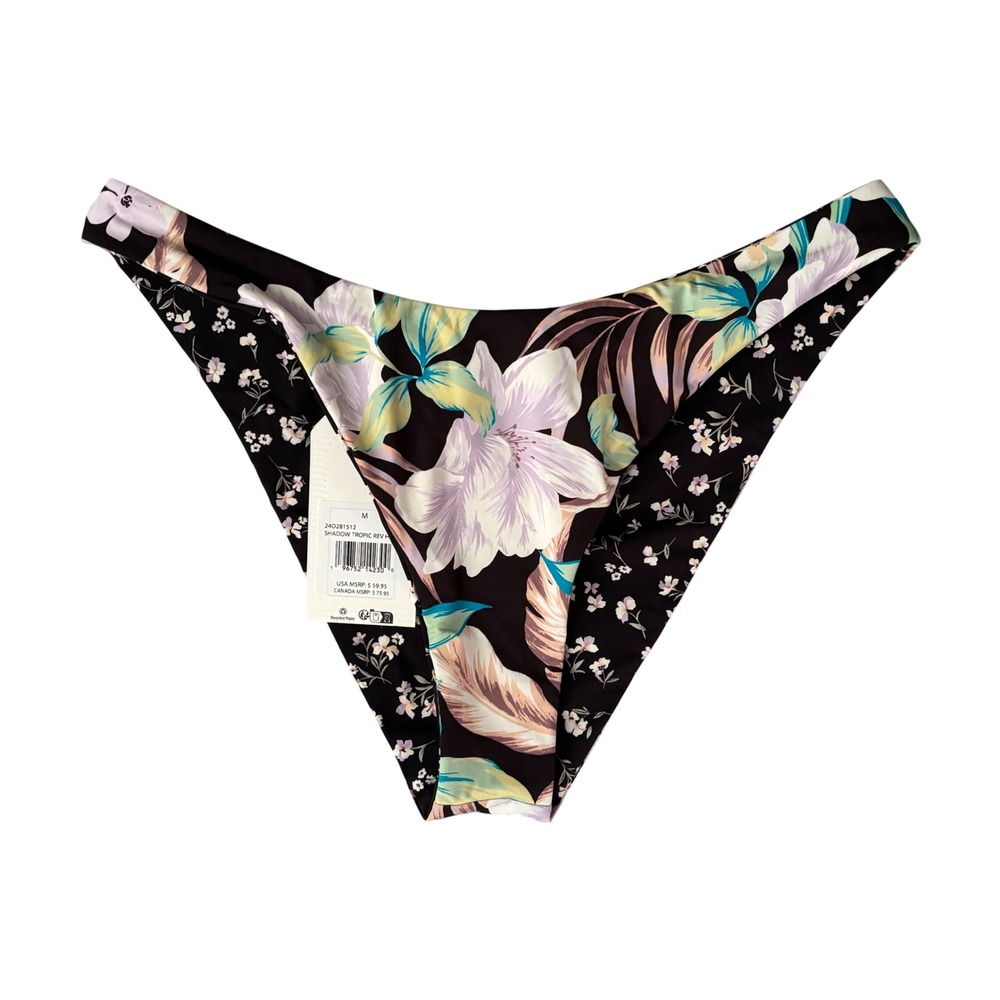 NWT Bikini Bottoms Size M Reversable Design